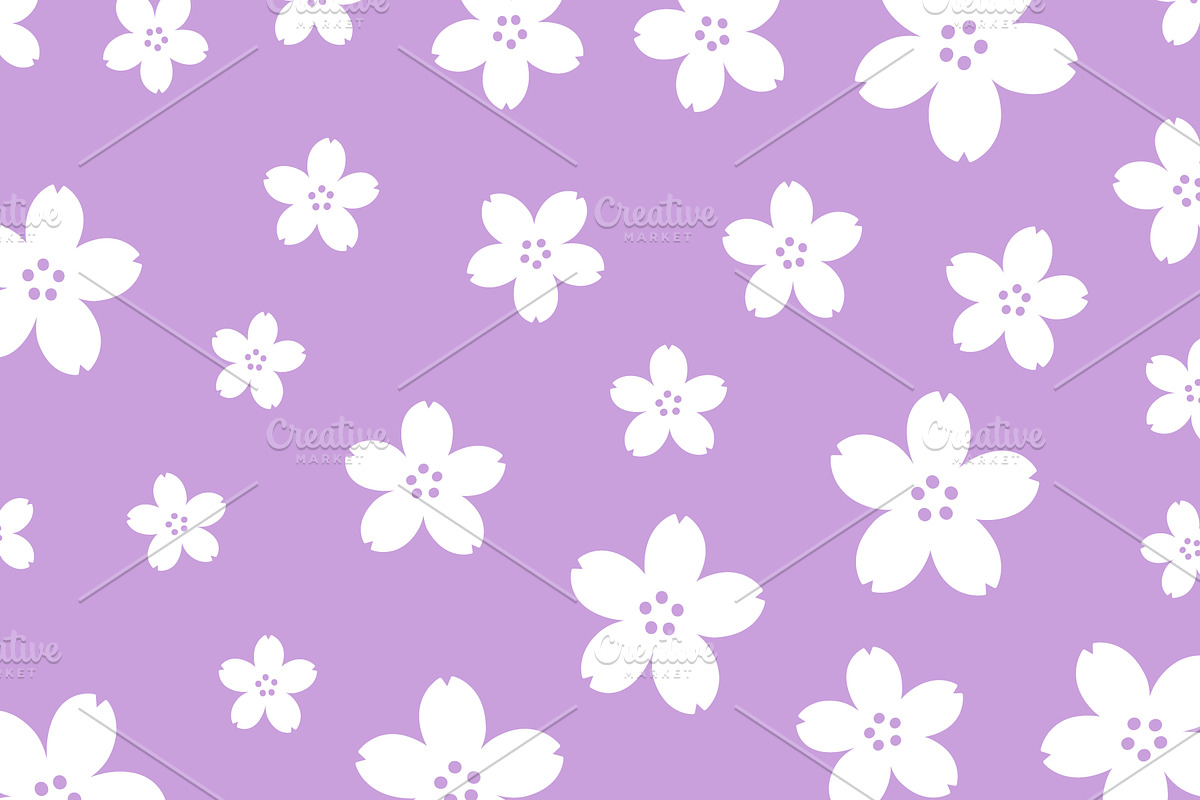 1,440 Floral Patterns in 60 Colors, a Pattern Graphic by Paper Element (Photo 17 of 26)