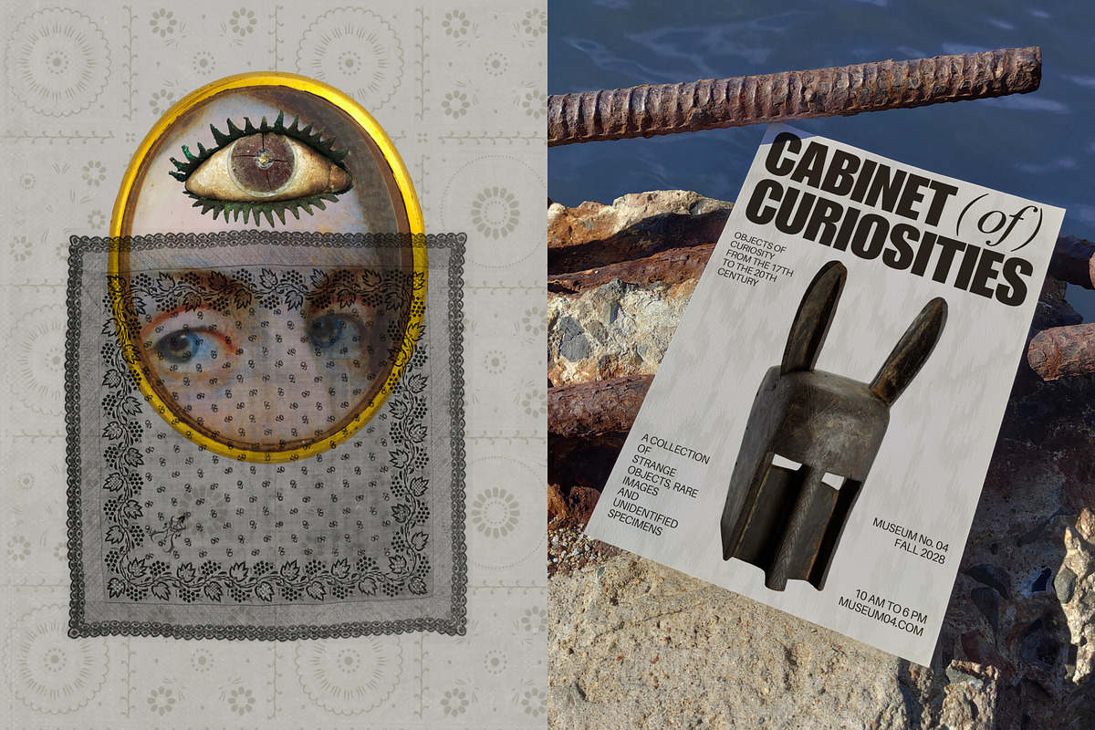 Uncanny Relics: Collage Elements, an Object Graphic by Anastasiia VNSK (Photo 6 of 19)