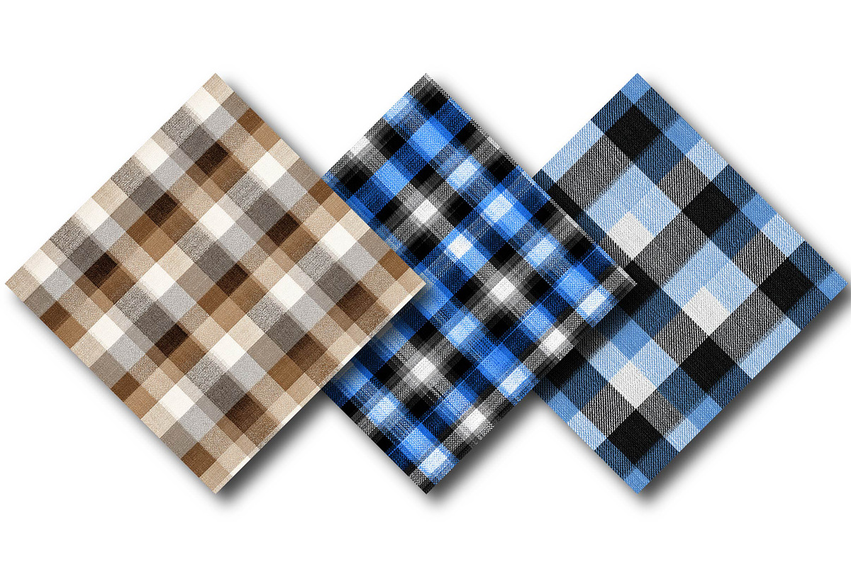 Checkered Pattern Plaid Textile, a Texture Illustration by DreamPrint404 (Photo 4 of 4)