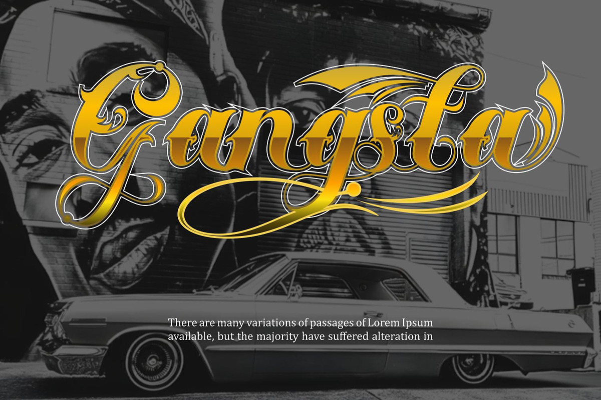 Sinister – Tattoo Script Font, a Script Font by WhymoreArt (Photo 5 of 18)