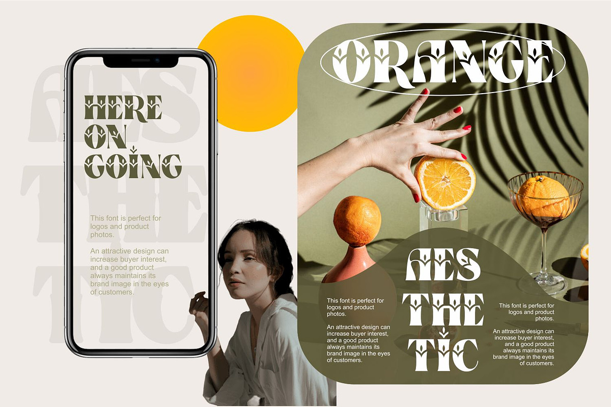 Bristol Slab Serif Groovy Font, a Slab Serif Font by WhymoreArt (Photo 5 of 9)