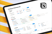 Freelancer Business OS for Notion, an App Template by xStudio (Thumbnail 1 of 3)