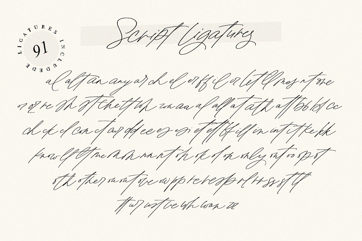 Monologues Font Duo, a Script Font by Calamar Studio (Photo 12 of 20)