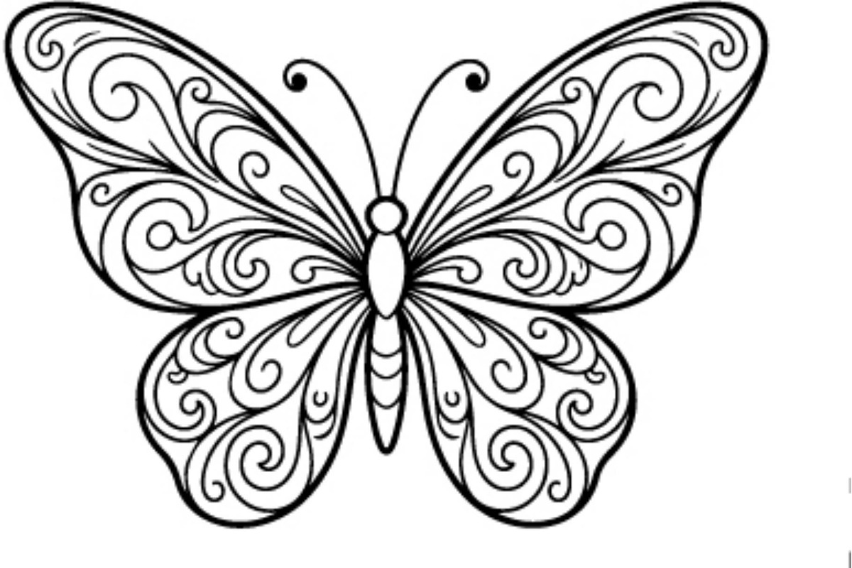Ornamental Butterfly SVG Bundle, an Object Graphic by Gfx_Store (Photo 9 of 16)