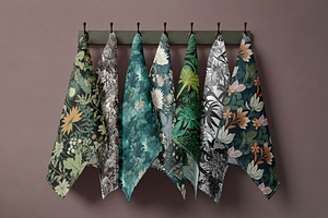 Jungle Set Of 9 Patterns