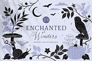 Enchanted Wonders 2 in 1 Graphic Set, a Decorative Illustration by rouxsupplyco (Thumbnail 1 of 19)