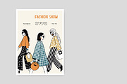 Fashion show banners and posters, a Decorative Illustration by Good Studio (Thumbnail 4 of 11)
