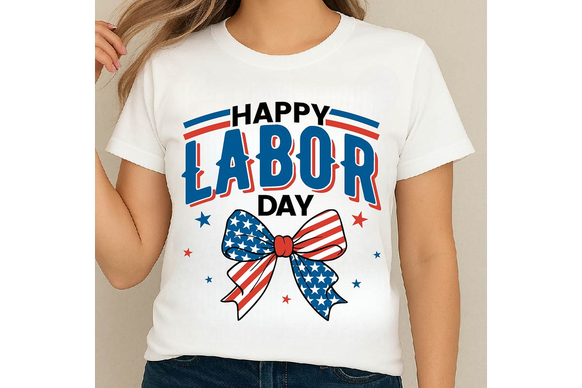 Labor Day Coquette Bow PNG SVG, an Object Graphic by EllaMaiyaali (Photo 5 of 8)