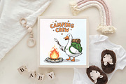 Camping Crew Silly Goose Camp Life, an Illustration by CraftArtStudio (Thumbnail 4 of 4)