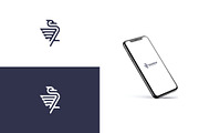 Line Art Swan Logo Design, a Branding & Logo Template by Artnivora.Std (Thumbnail 2 of 4)