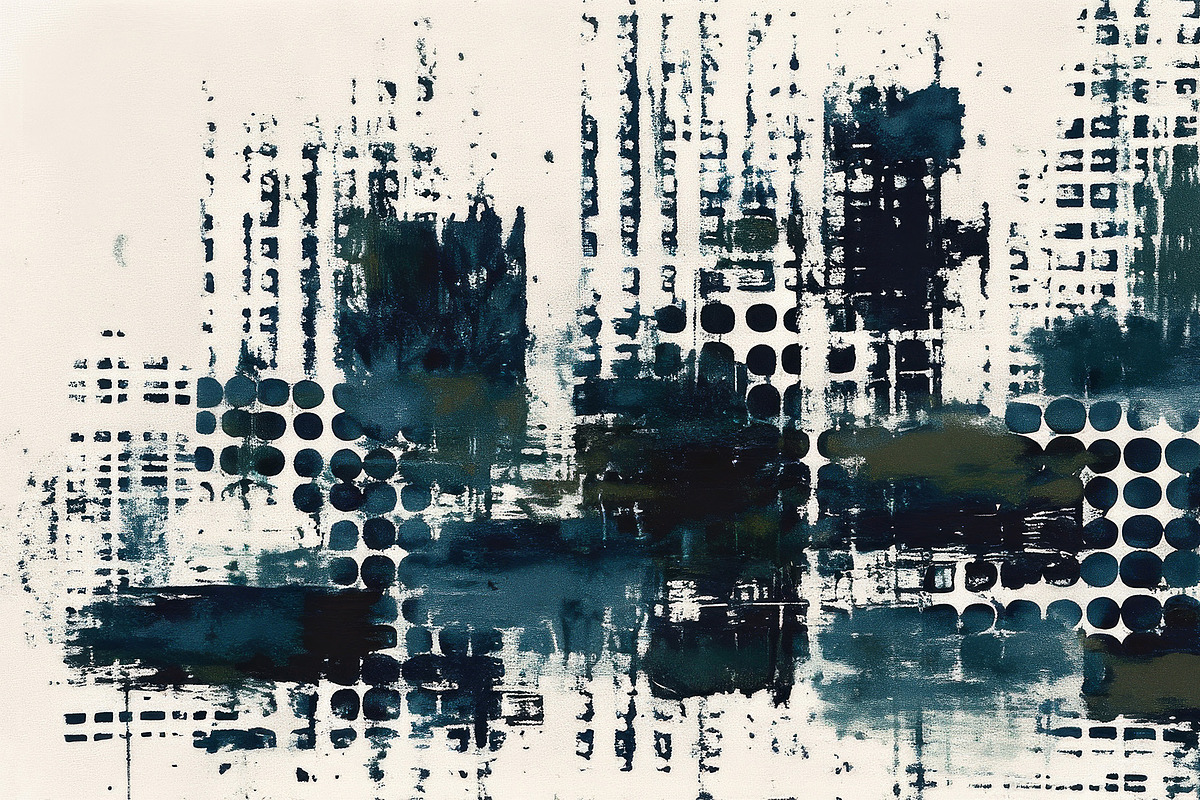 Abstract Cityscape Texture, a Decorative Illustration by StockVerse Creative (Photo 2 of 4)