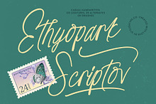 Ethyopark Scriptov Handwritten Font