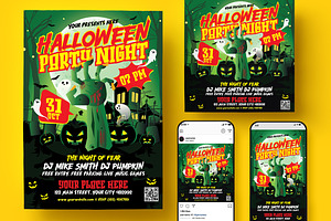 Halloween Party Flyer