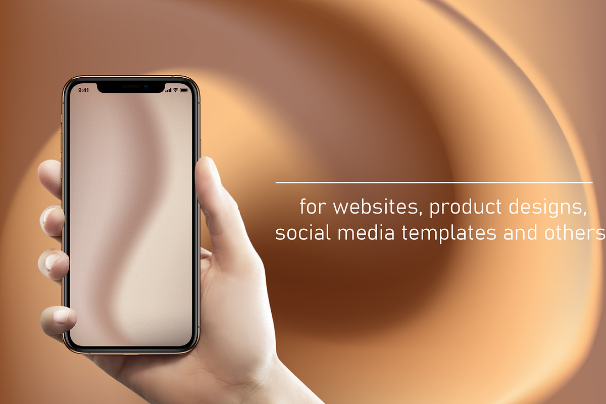 Mocha Mousse gradient collection, a Background Graphic by LogvinArt (Photo 4 of 7)