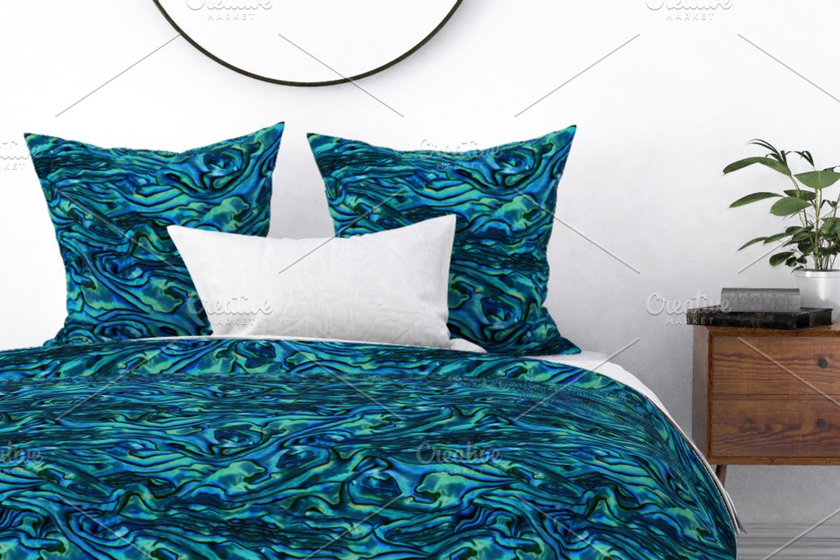 Iridescent Abalone Repeat Pattern, a Pattern Graphic by PATTERNBASE (Photo 4 of 5)