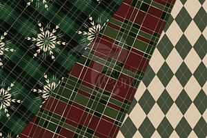 Cozy Christmas Digital Paper