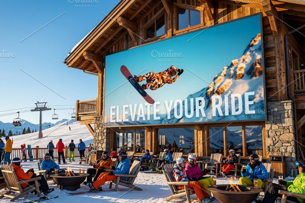 Snowboarder Air Trick | Stock Photo, a Sports & Recreation Photo by Aura Canyon HQ (Photo 2 of 5)