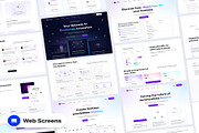 Zynova - Web3 SaaS Web Template UI, an UI Kit Template by Lumina_ui_ux202 (Thumbnail 4 of 7)