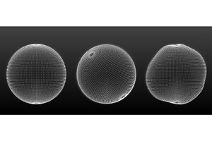 Sphere particle dot wireframe, a Technology Illustration by art PVP - market