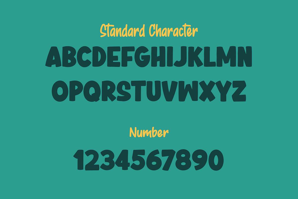 Cheroky - Bold Fun Display Font, a Font by Gumrega Studio (Photo 6 of 8)