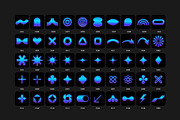 Iridescent Abstract Shapes, a Graphic by Unusual Vectors (Thumbnail 6 of 7)