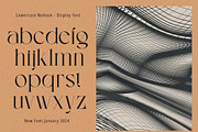 Noleum - Display Serif, a Serif Font by executypeStudio (Thumbnail 3 of 12)