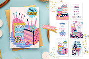 Confetti. Card creator, a Card Template by Artlavi_design (Thumbnail 4 of 9)