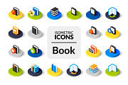Isometric icons - Book, an Icon by sidmaydesign (Thumbnail 1 of 3)