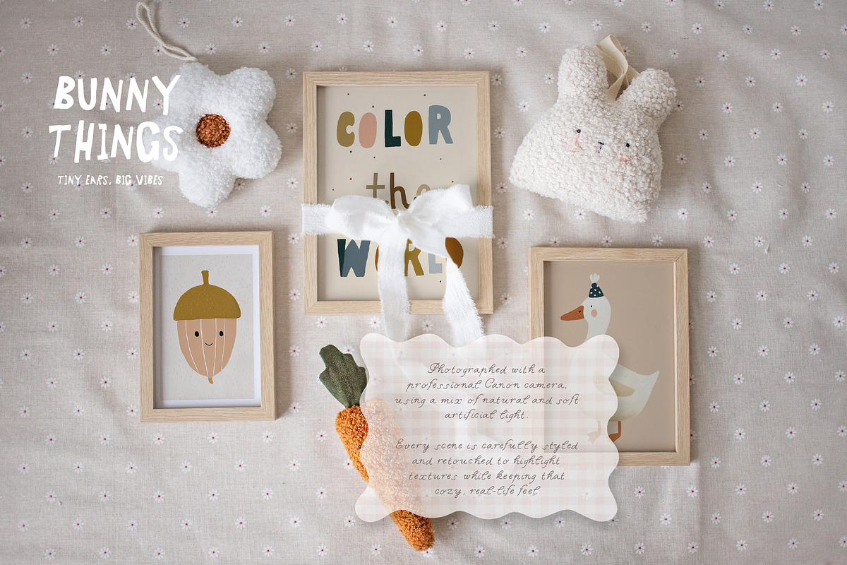 Bunny Things 45 Frame & Card Mockups, a Product Mockup by Muse Mockups (Photo 10 of 16)