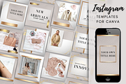 Instagram Template for Canva, a Social Media Template by Innova Studio (Thumbnail 1 of 9)