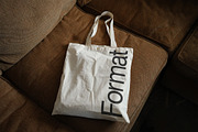 FORMAT B2 CLOTH BAG 03 MOCKUP, a Product Mockup by Format Mockups (Thumbnail 4 of 4)