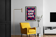 Kitchen Poster Wall Art Design Print, an Object Graphic by digitalsbydepi (Thumbnail 7 of 8)