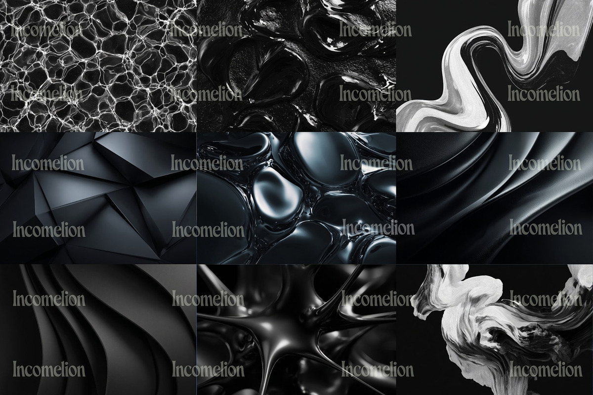 40 Sleek Luxurious Black Wallpapers, a Wallpaper Graphic by Incomelion (Photo 8 of 9)