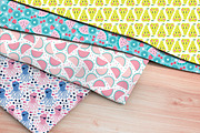 20 summer seamless patterns, a Pattern Graphic by Larienn graphic design (Thumbnail 5 of 6)