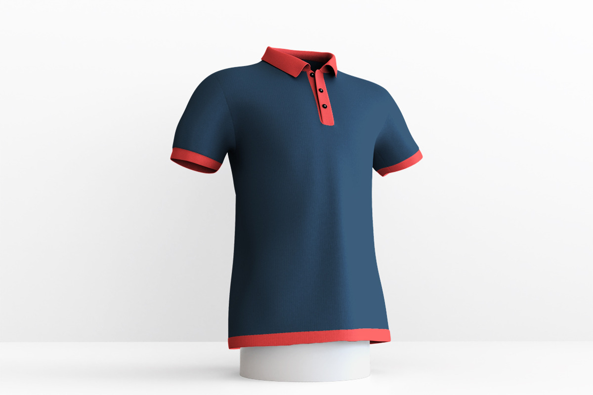 T Shirt Polo Mockup, a Shirt Mockup by Kenrichi (Photo 2 of 4)