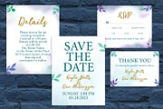 Sophie Wedding Invitation Template, an Invitation Template by Graphic Cook (Thumbnail 2 of 2)
