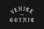 Venice Gothic - A Monoline Typeface, a Blackletter Font by Millieangelo (Thumbnail 2 of 6)
