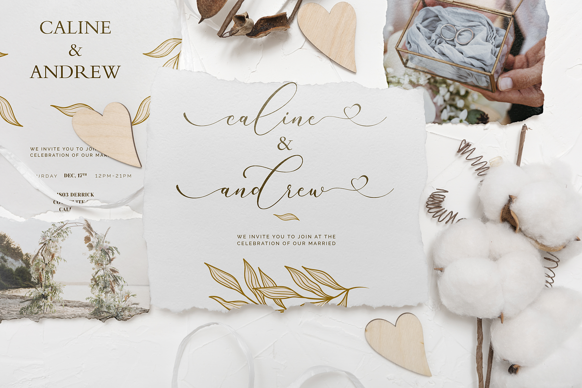 Rintica, a Script Font by Essentials Studio (Photo 3 of 9)