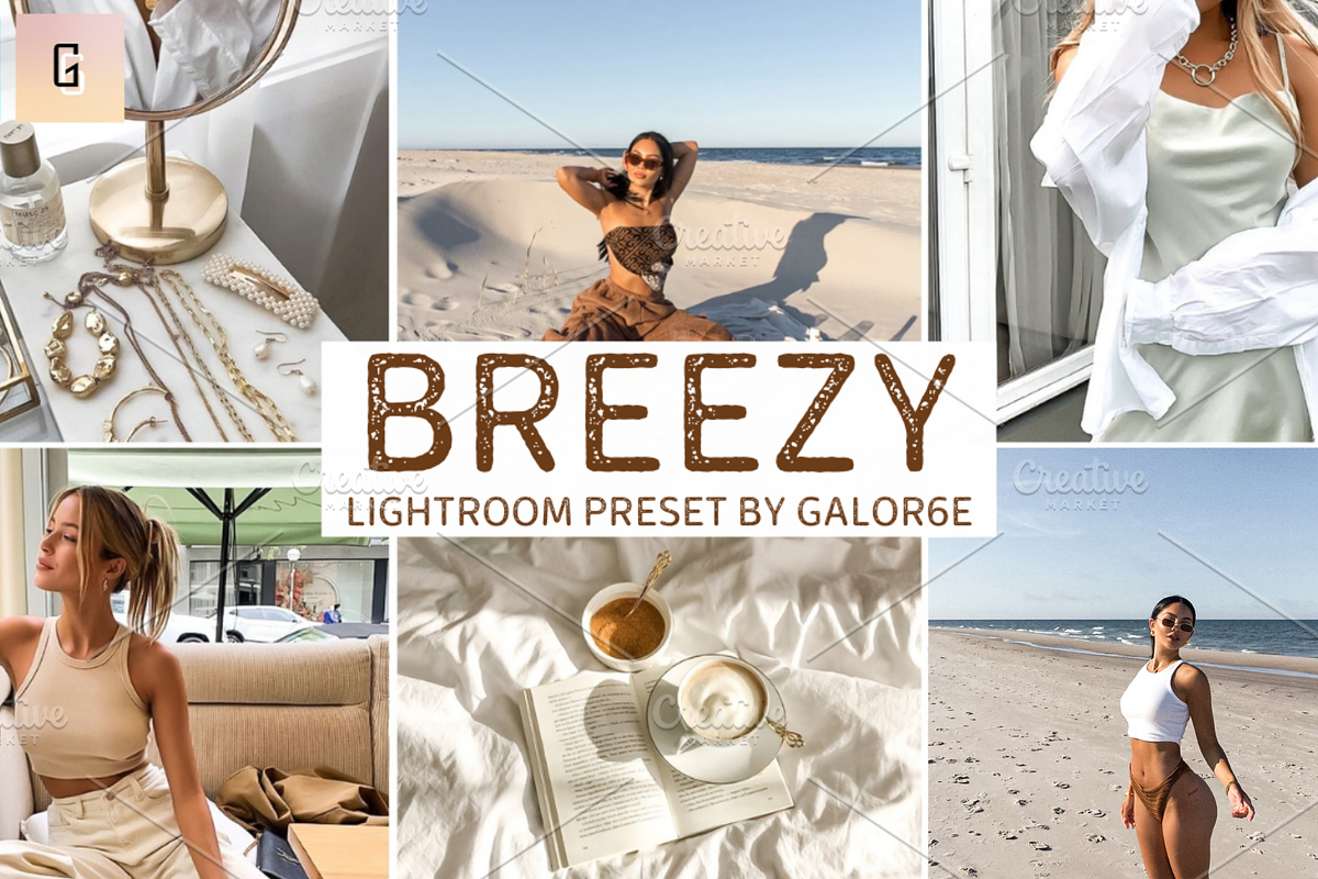 Lightroom Preset BREEZY by GALOR6E, a Layer Style Add-On by GALOR6E PRESETS (Photo 1 of 2)