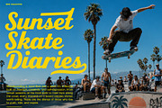 Beach Sunset is a bold and stylish, a Handwritten Font by cocodesign (Thumbnail 3 of 8)