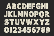Retro Jersey, a Font by Fourteen Letter (Thumbnail 2 of 5)