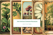 Vintage Garden Packets, a Seasonal Illustration by karenfoleyphoto (Thumbnail 1 of 15)