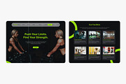 Fitone - Gym & Fitness Website, an UI Kit Template by Kmg Design (Thumbnail 3 of 3)