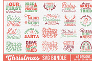 Christmas SVG Bundle – 46 Designs, an Object Graphic by BeeCraftR (Thumbnail 1 of 20)