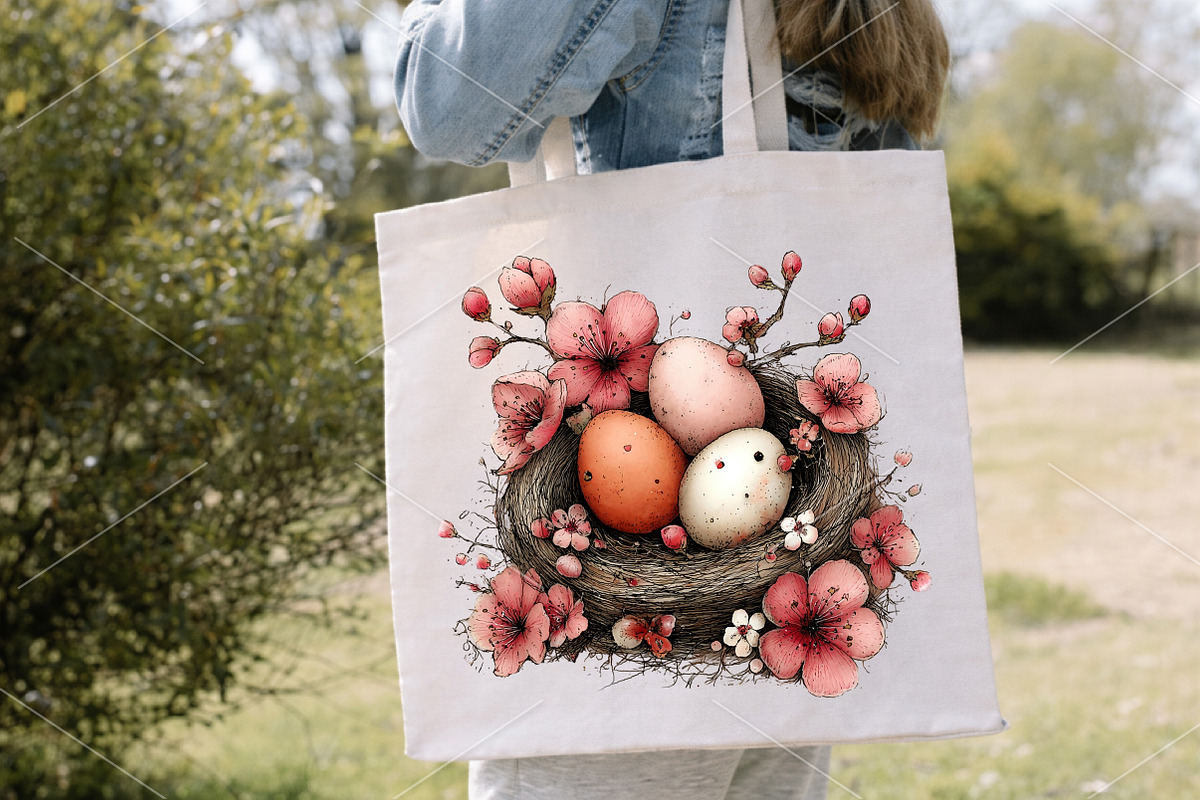 Watercolor Easter Clipart Bundle, an Illustration by Canvas Craft (Photo 6 of 7)