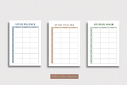 Printable Student Planner Pack Canva, a Stationery Template by The Chaos Project (Thumbnail 8 of 9)