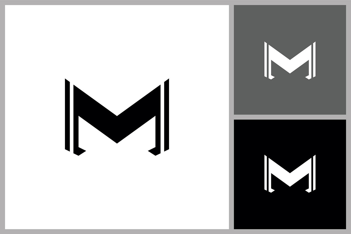 Minimalist Abstract Initial M, a Branding & Logo Template by quadrazo (Photo 1 of 2)