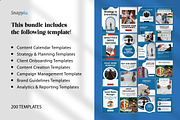 Social Media Manager Canva Bundle, a Social Media Template by Snapybiz (Thumbnail 3 of 10)