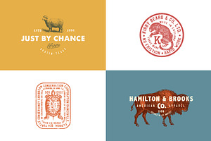 32 Vintage Logo Templates Vol. 2