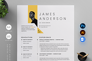 Minimal Resume, a Resume Template by Reuix Studio (Thumbnail 1 of 5)